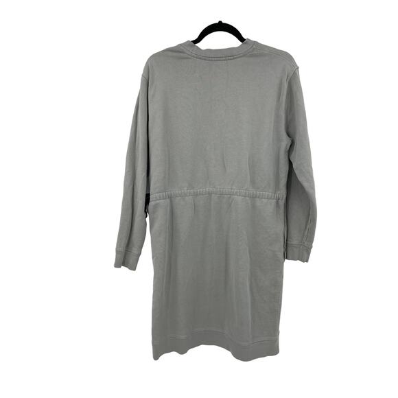 Sleepy Jones Sleep Dress Womens Small Drawstring Waist Sweatshirt Gray Pullover - Picture 2 of 4